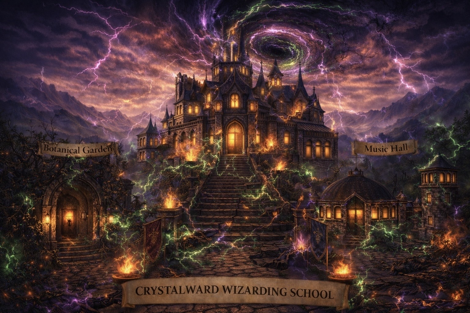 Crystalward Wizarding School
